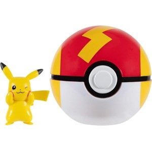 Pokémon poké ball clip 'n' go pikachu + fast ball