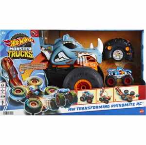 Mattel hot wheels® monster trucks transformující se rhinomite, hpk27